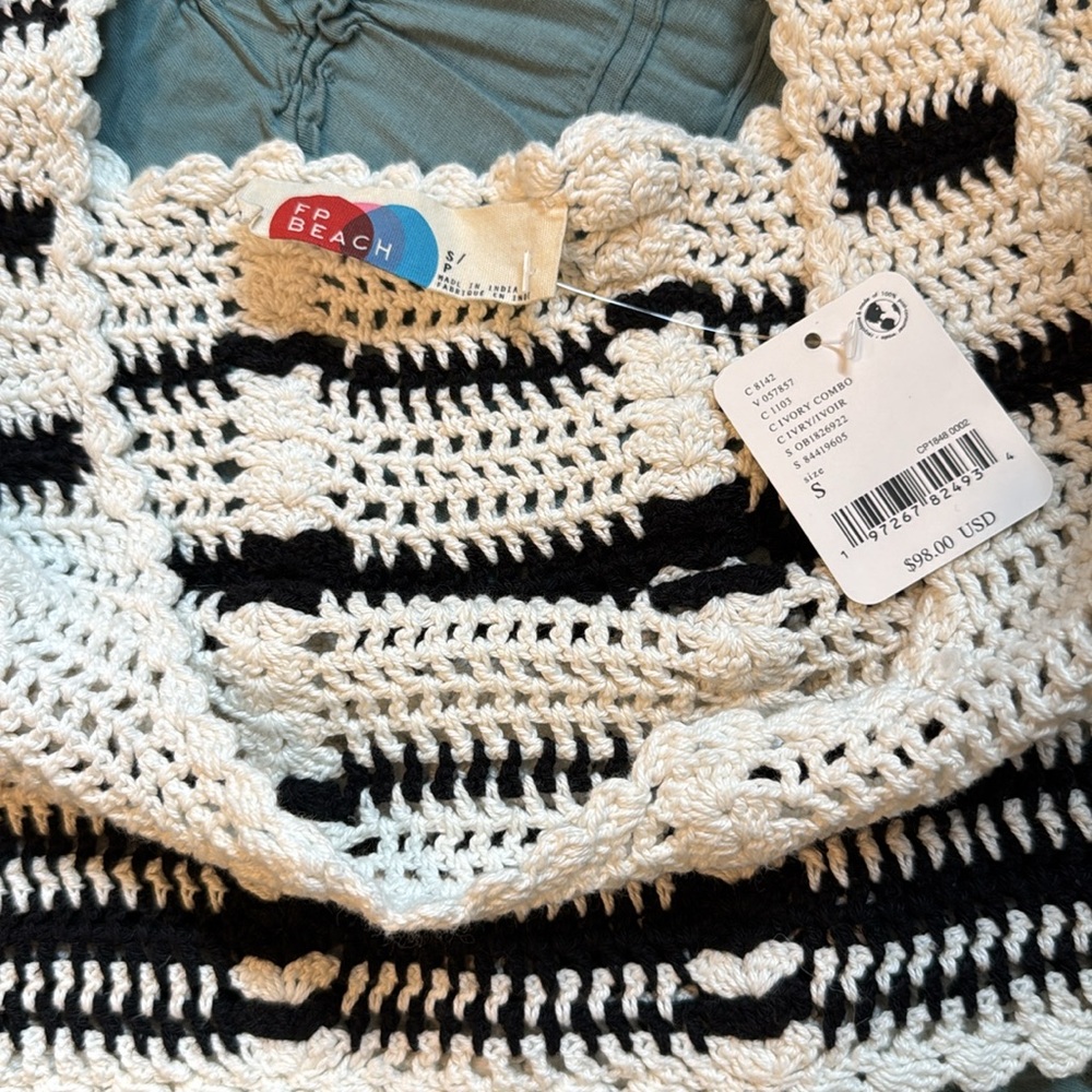 NWT Free People Donni Crochet Set - Picture 6 of 12